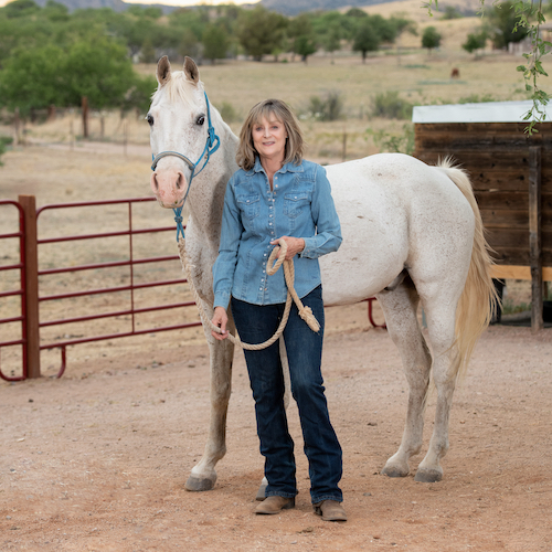 Colette Jolicoeur and Horse